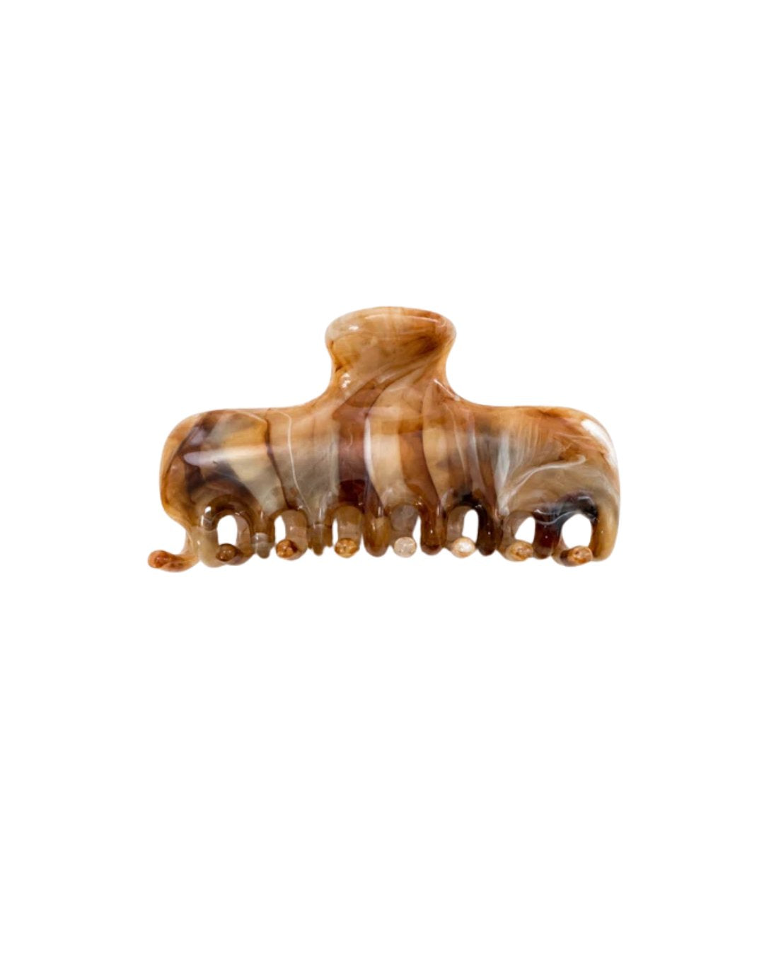 Large Hair Claw Clip Amber Marble Beauty &amp; Hair E&amp;Y 