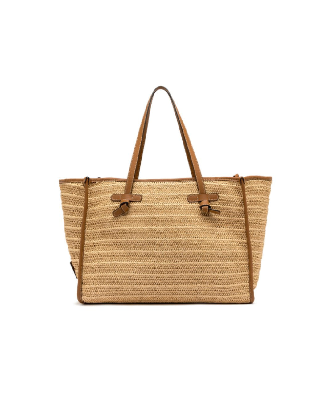 Large Marcella Raffia Natural Tote & Satchel Gianni Chiarini 