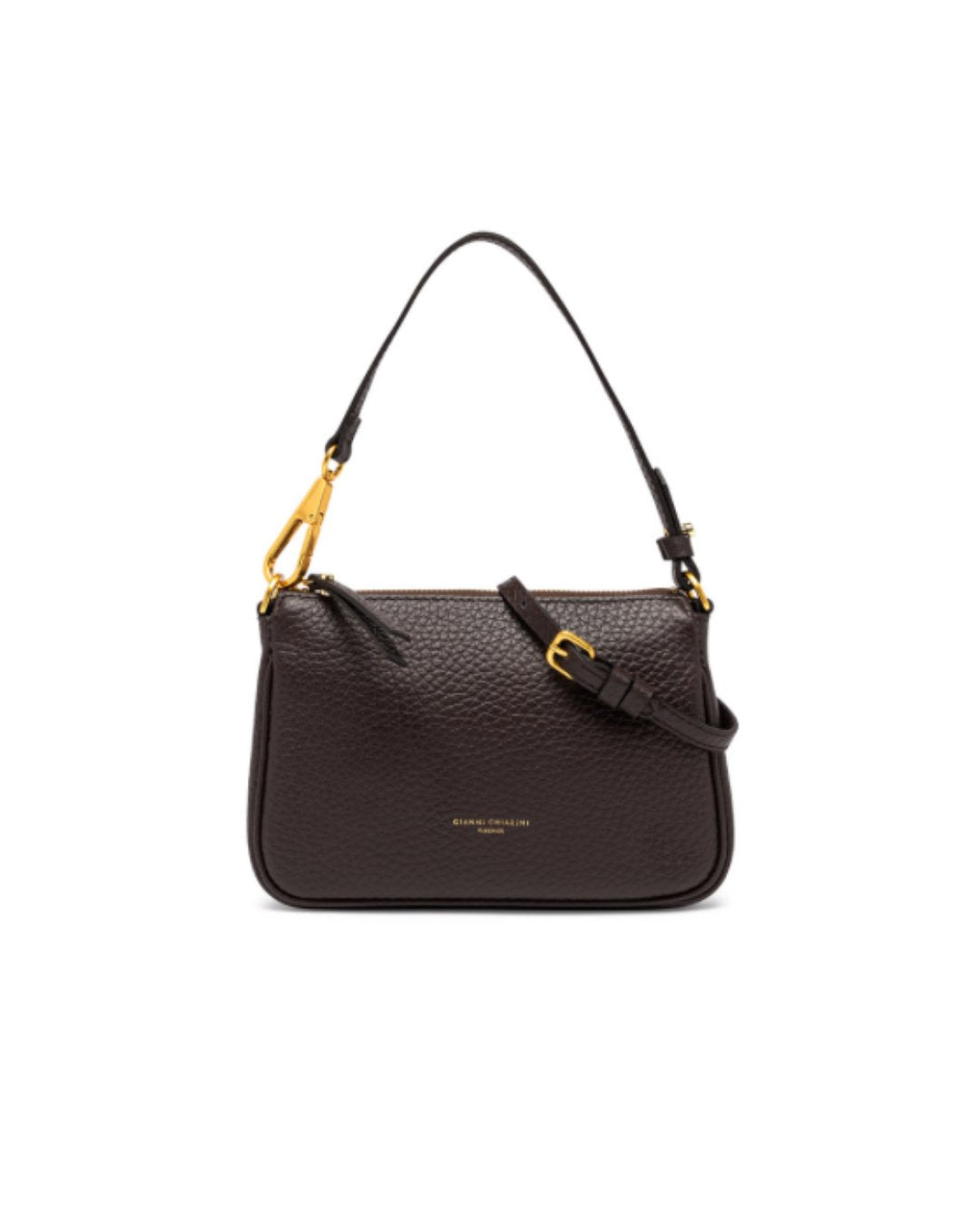 Brooke Leather Bag Black Hobo & Shoulder Gianni Chiarini 