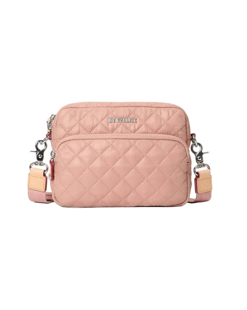 Small Metro Camera Bag Dusty Rose Crossbody MZ Wallace 