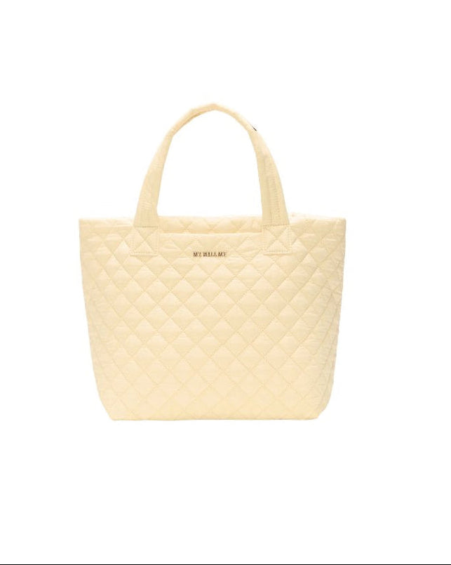 Small Metro Tote Deluxe Chamomile Tote & Satchel MZ Wallace 