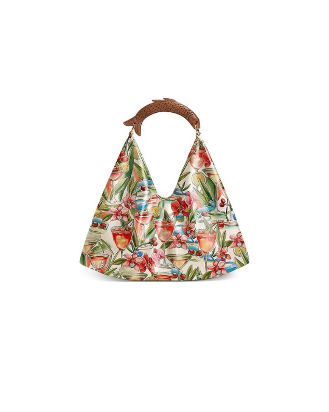 Cocktail Satin Scarf Mini Bag Hobo & Shoulder Farm Rio 