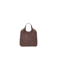 Crochet Mini Georgica Tote Brown Crochet Tote & Satchel MZ Wallace 