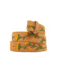 Suede Belt Honey Belts Claris Virot 