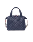 Small Sutton Deluxe Navy Tote & Satchel MZ Wallace 