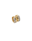 Double Donut Huggies Gold Earrings Native Gem 