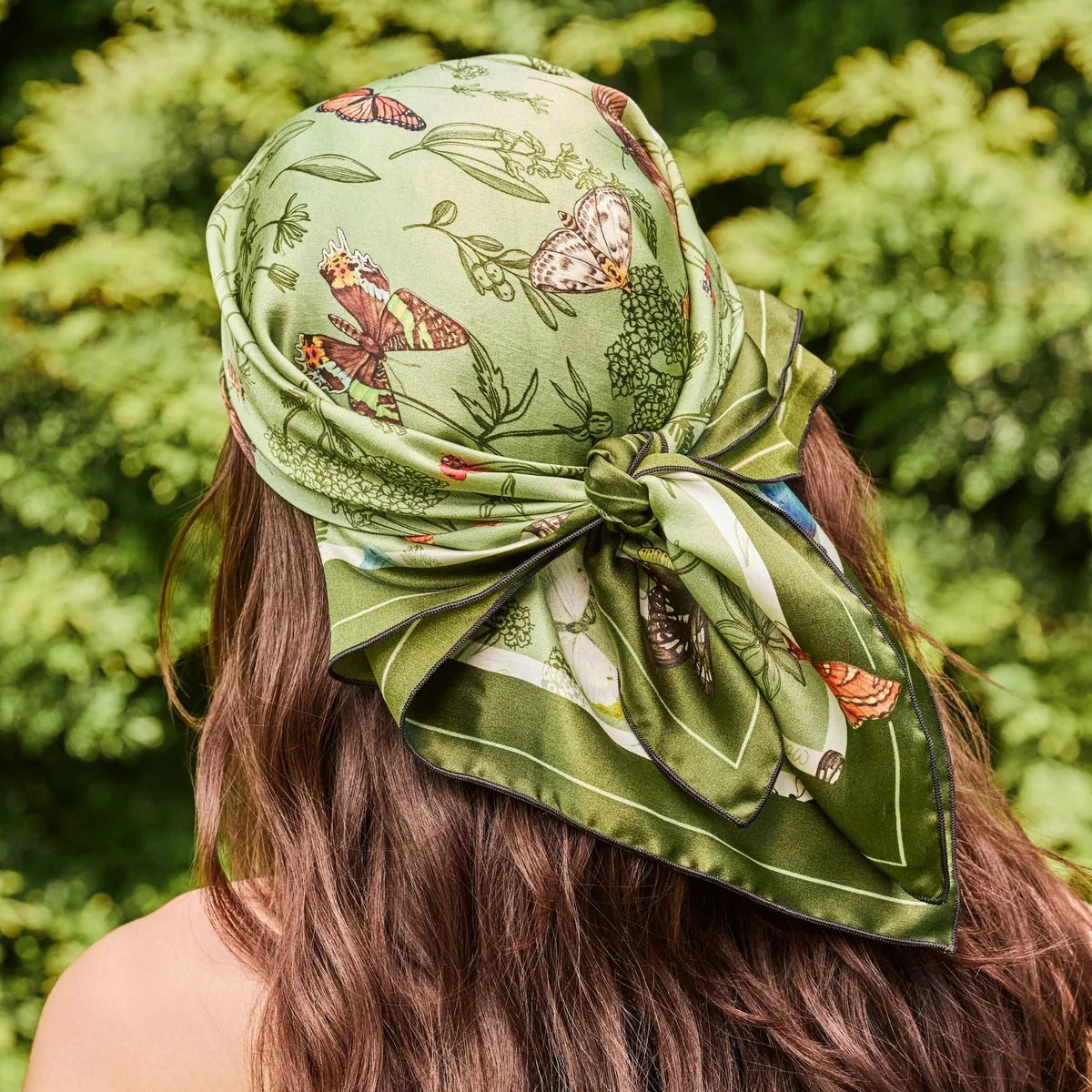 Jane Win Signature Silk Scarf Scarves Jane Win 