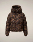 Rhiannon Dark Brown Leopard Outerwear - Longsleeve Save The Duck 