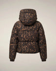 Rhiannon Dark Brown Leopard Outerwear - Longsleeve Save The Duck 