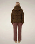 Nadege Puffer Jacket Soil Brown Outerwear - Longsleeve Save The Duck 