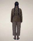 Women's Puffer Jacket Lottie Autumn Pied De Poule Outerwear - Longsleeve Save The Duck 