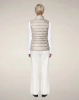 Lynn Rainy Beige Outerwear - Vest Save The Duck 