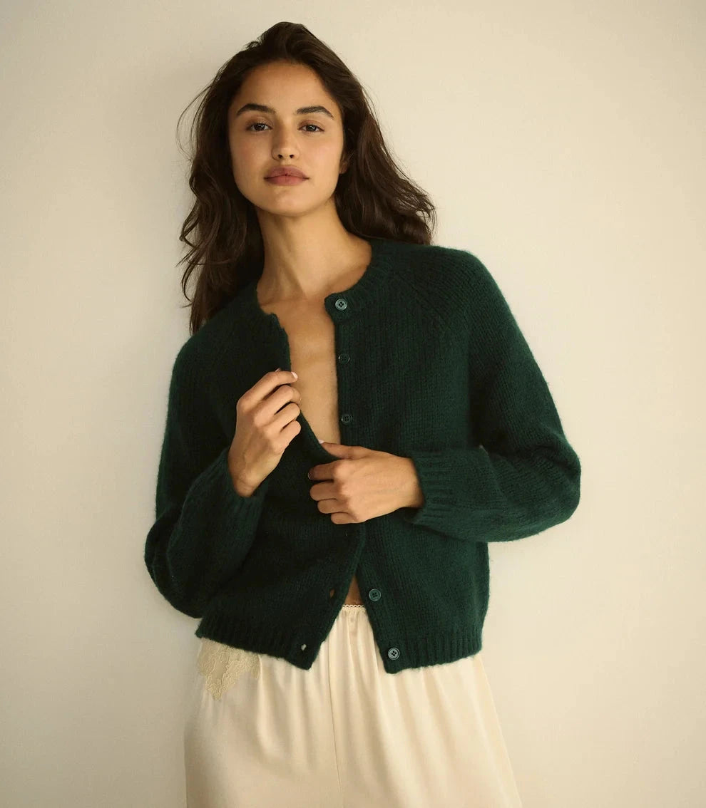 Darcy Cardigan Scarab Sweater - Cardigans Doen 