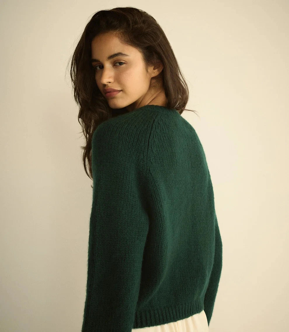 Darcy Cardigan Scarab Sweater - Cardigans Doen 