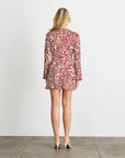 Demi Dress Redwood/Cream