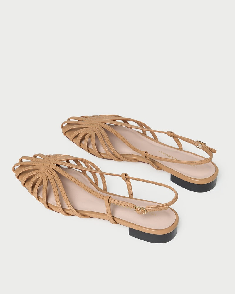 Devon Lattice Slingback Sandal Dune Sandals - Flat Sandals Loeffler Randall 