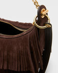 Fringe Fortune Shoulder Bag Espresso Hobo & Shoulder Veronica Beard 