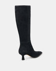 Auggie Onyx Suede Knee High Boots Dolce Vita 