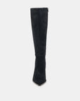 Auggie Onyx Suede Knee High Boots Dolce Vita 