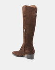 Virona H2O Boots Dark Brown Suede Knee High Boots Dolce Vita 