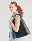 Marie Tote Black Multi Leather