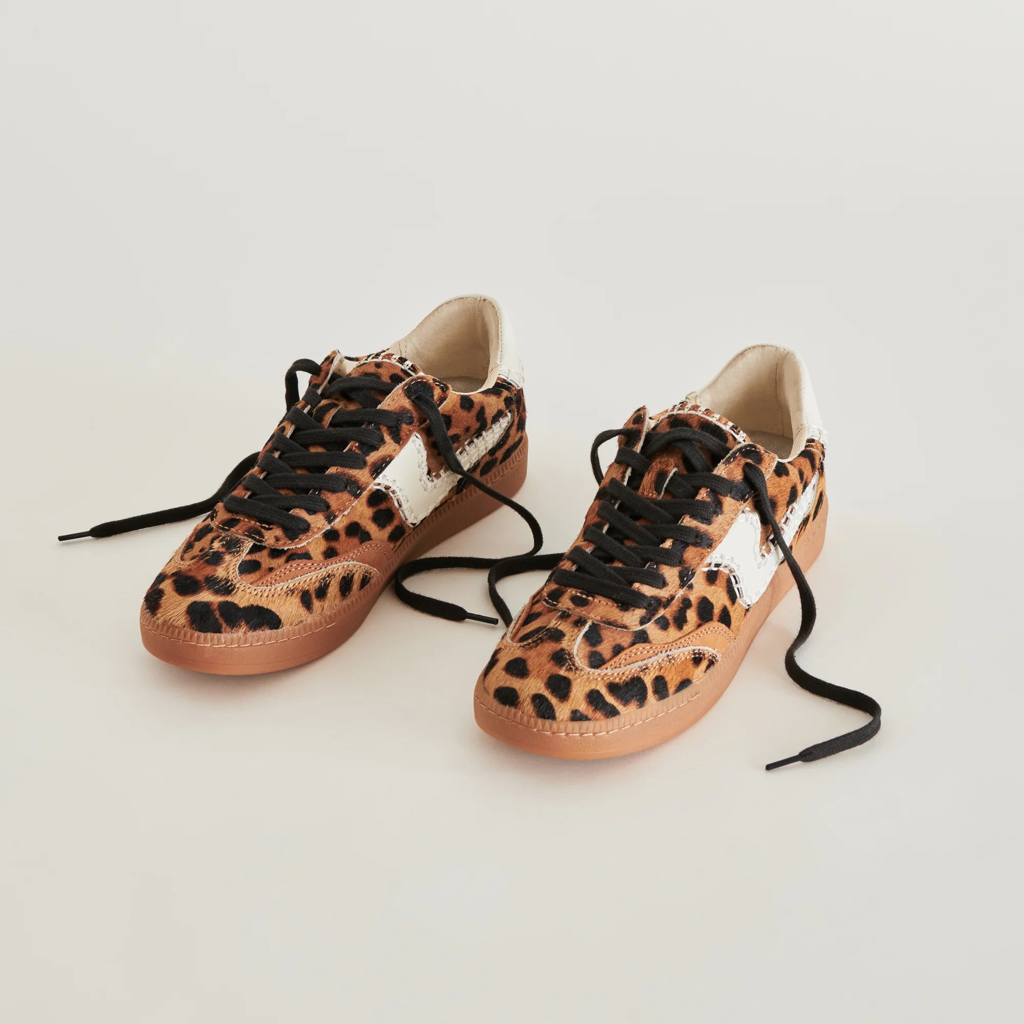 Notice Stitch Sneakers DK Leopard Calf Hair Sneakers Dolce Vita 