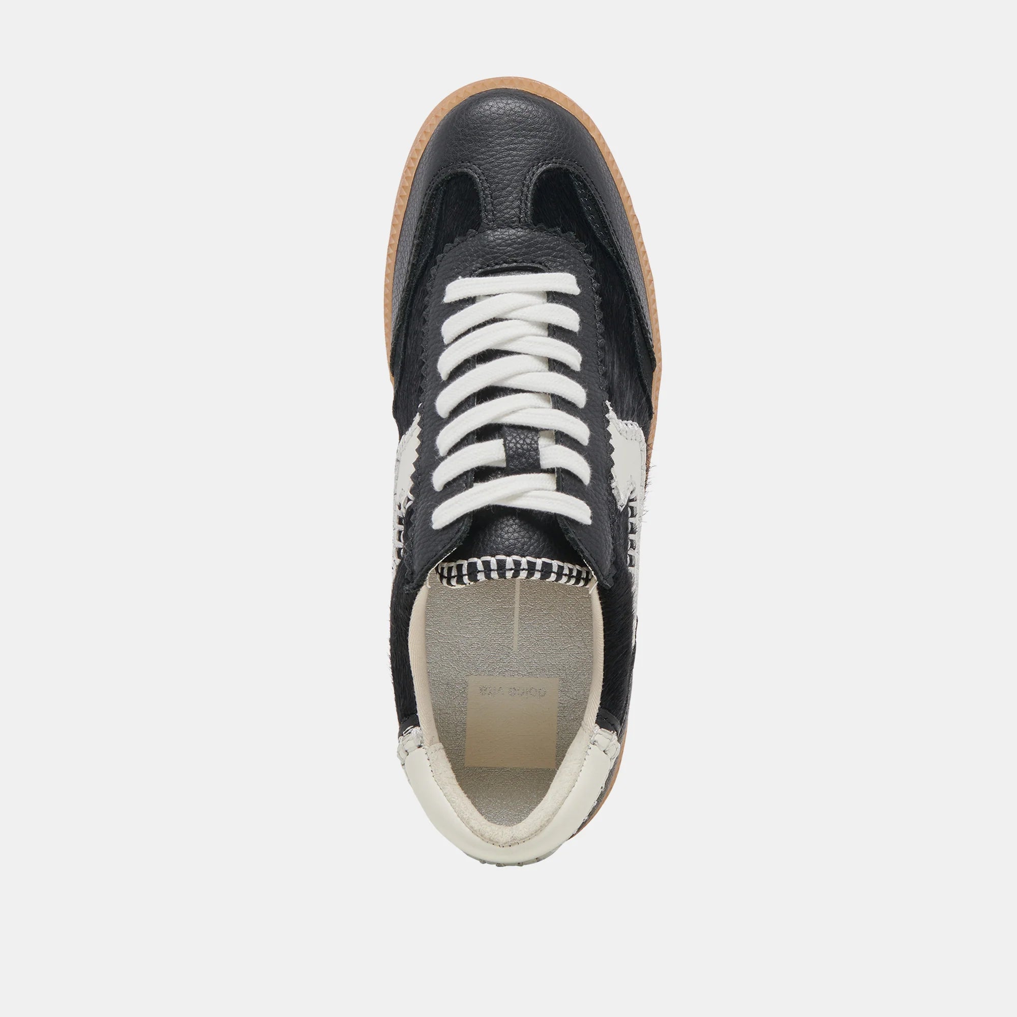 Notice Stitch Calf Hair Onyx Sneakers Dolce Vita 