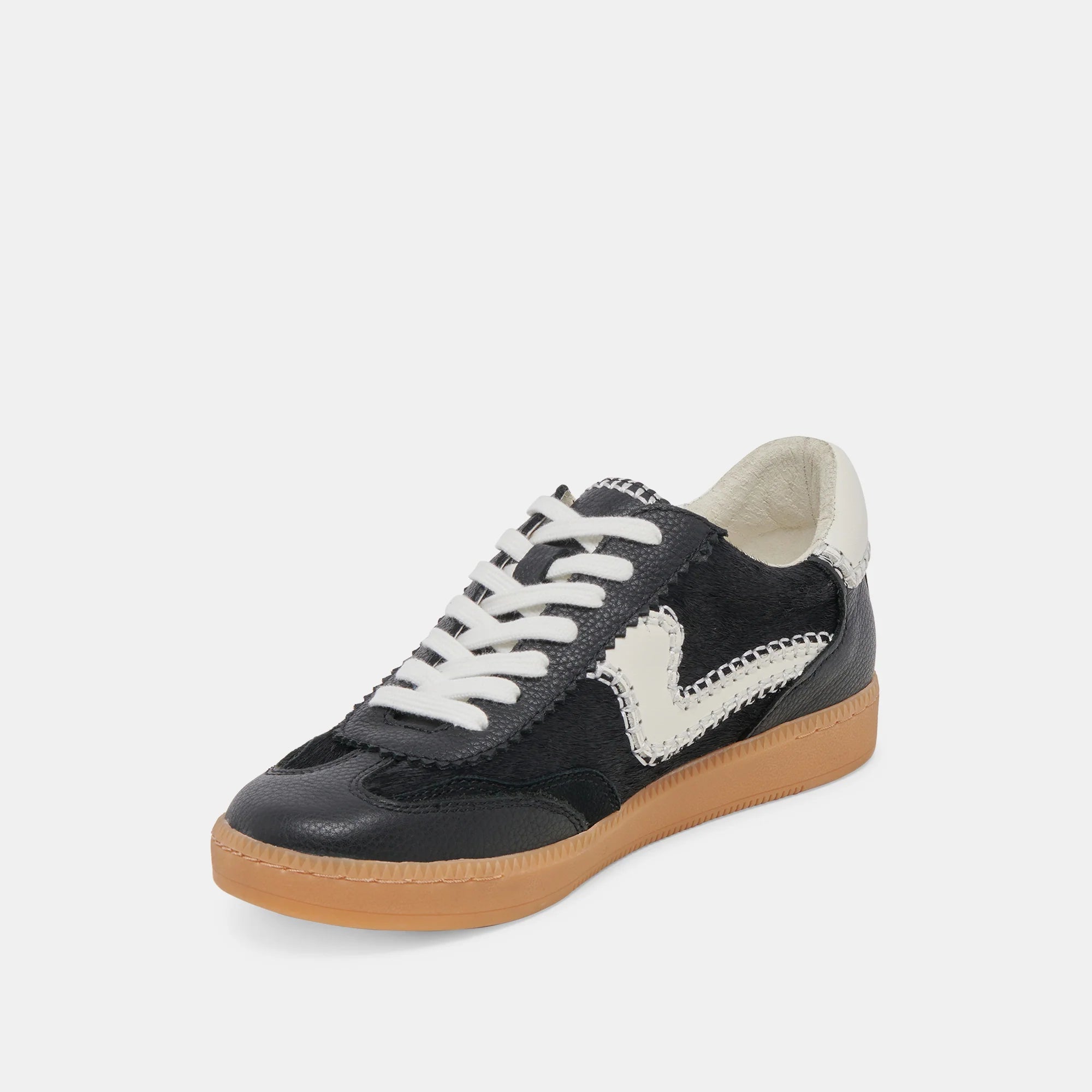 Notice Stitch Calf Hair Onyx Sneakers Dolce Vita 