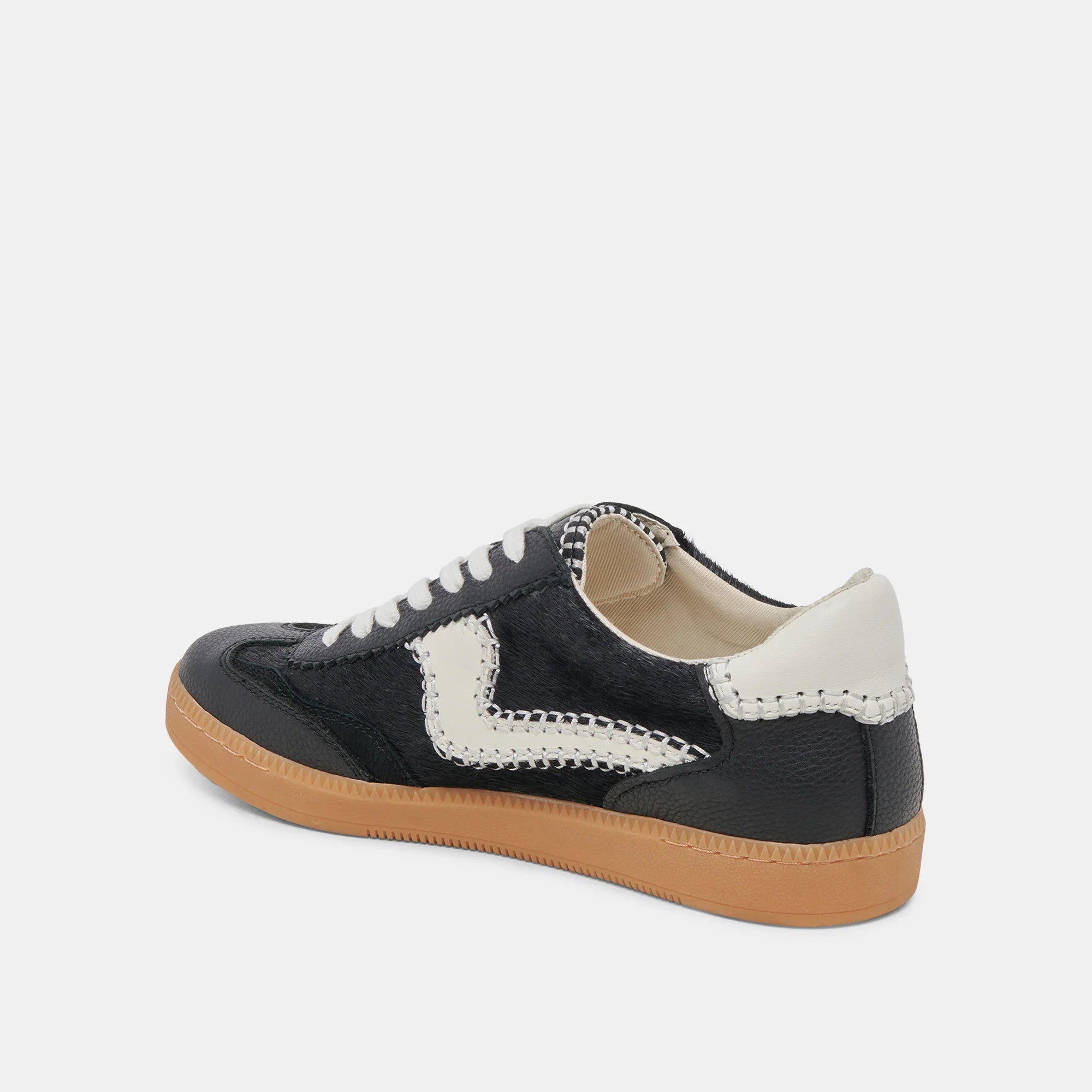 Notice Stitch Calf Hair Onyx Sneakers Dolce Vita 