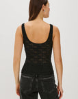 Donya Top Black Lace Tops - Tanks Rails 
