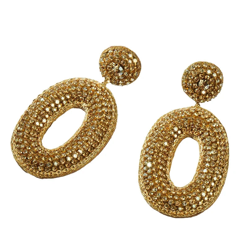 Odeya Earrings Gold Earrings Deepa Gurnani 