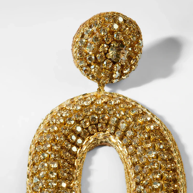 Odeya Earrings Gold Earrings Deepa Gurnani 