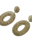 Odeya Earrings Silver Earrings Deepa Gurnani 