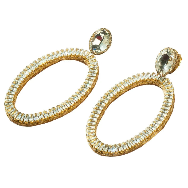 Eaton Earrings Gold Earrings Deepa Gurnani 