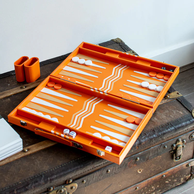 MAISON Backgammon Orange 900 Home Decor - Game Maison Games 