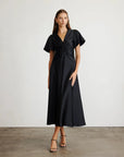 Daphne Dress Black Dresses - Midi Tanya Taylor 