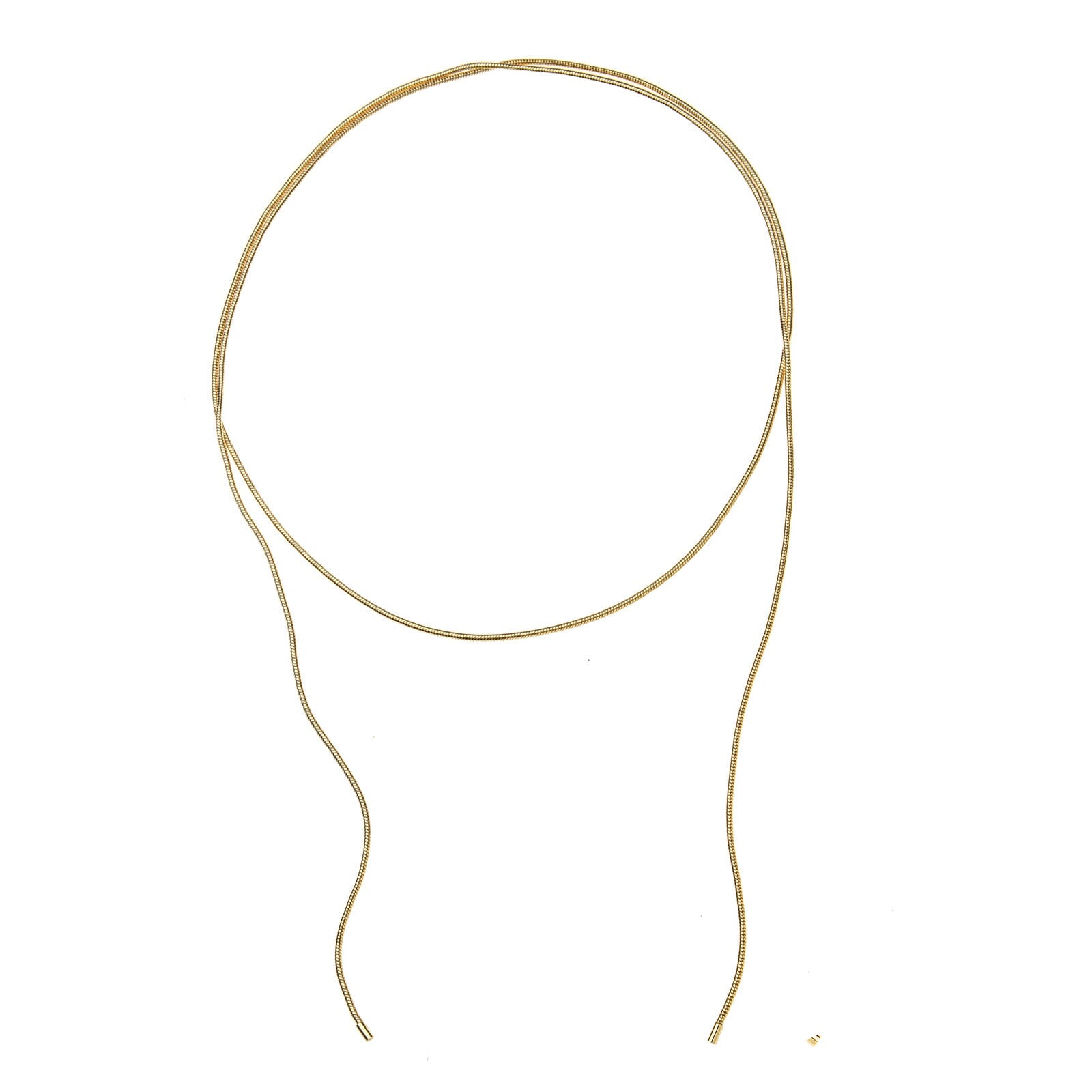 Double Wrap Snake Chain Necklace Necklaces Jane Win 