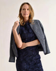Palma Midi Dress Midnight Blue Dresses - Midi Cartolina 