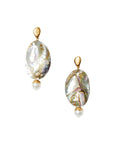 Damaris Drop Earrings Abalone Earrings Chan Luu 