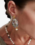 Damaris Drop Earrings Abalone Earrings Chan Luu 
