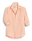 Eileen Button Up Orange Stripe