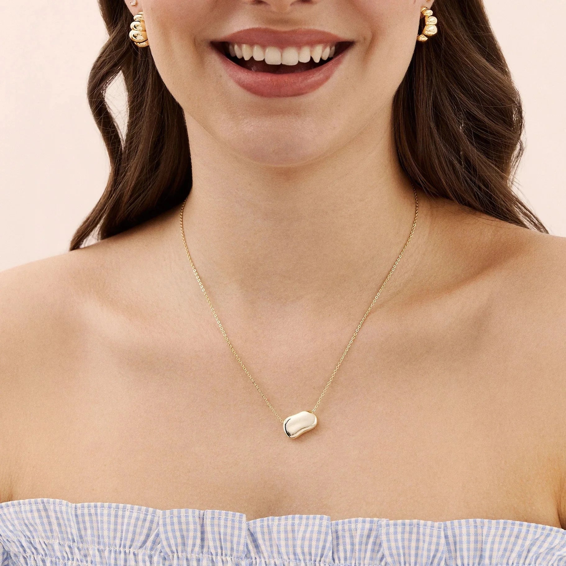 Dakota Necklace Gold Necklaces Electric Picks 