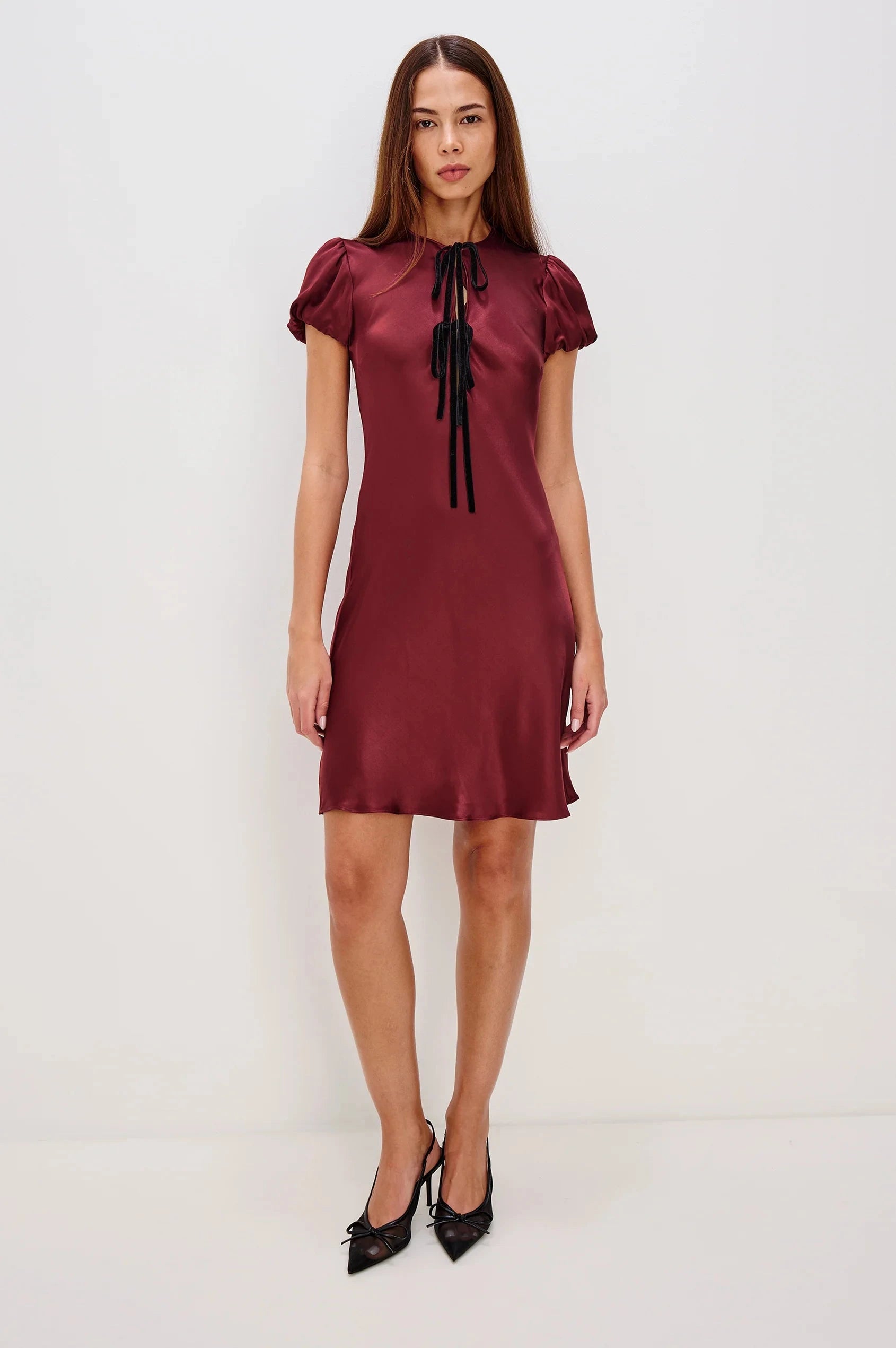 Elysia Dress Garnet Dresses - Short Rails 