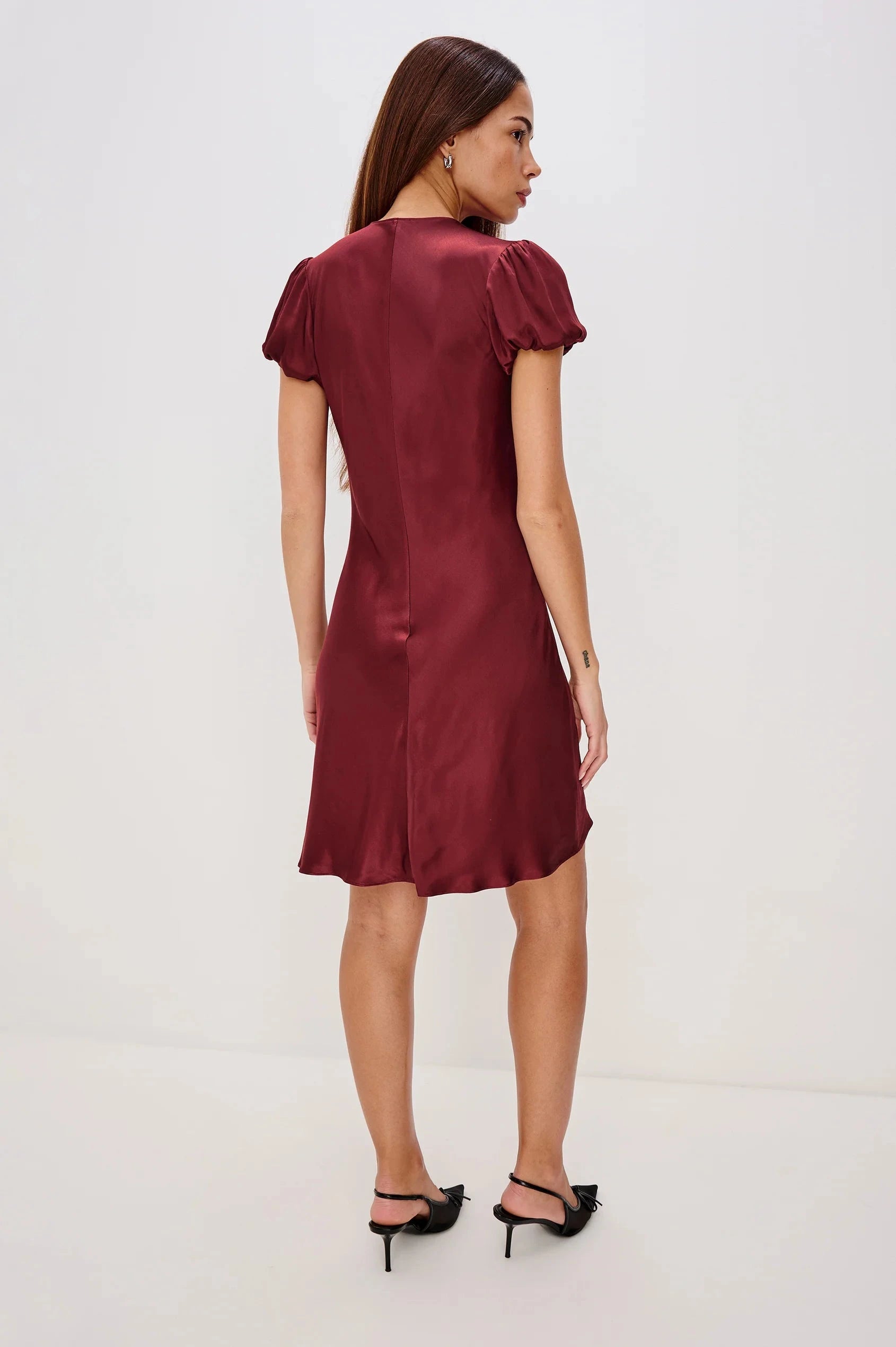 Elysia Dress Garnet Dresses - Short Rails 