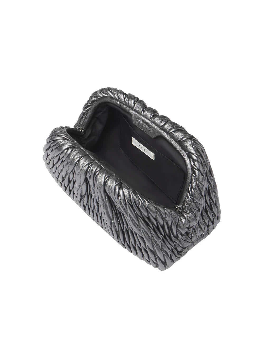 Enzo Clutch Slate Metallic Clutch A.L.C 