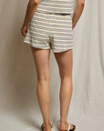 Summer Terry Short Stripe Cobalt Sugar Shorts perfectwhitetee 