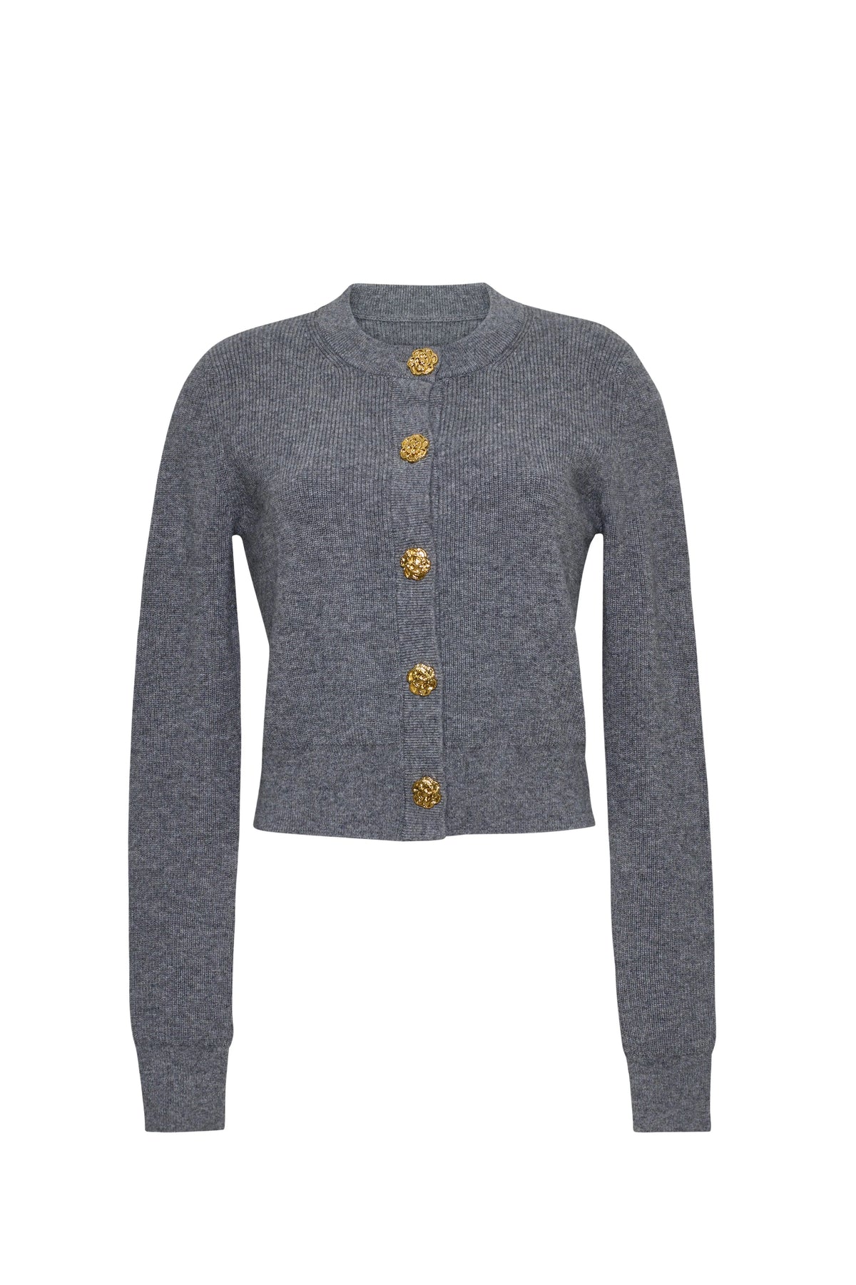 Ellery Cardigan Grey Heather Sweater - Cardigans Cara Cara 