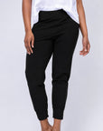 Prime Time Jogger Black Pants - Trousers Elliott Lauren 