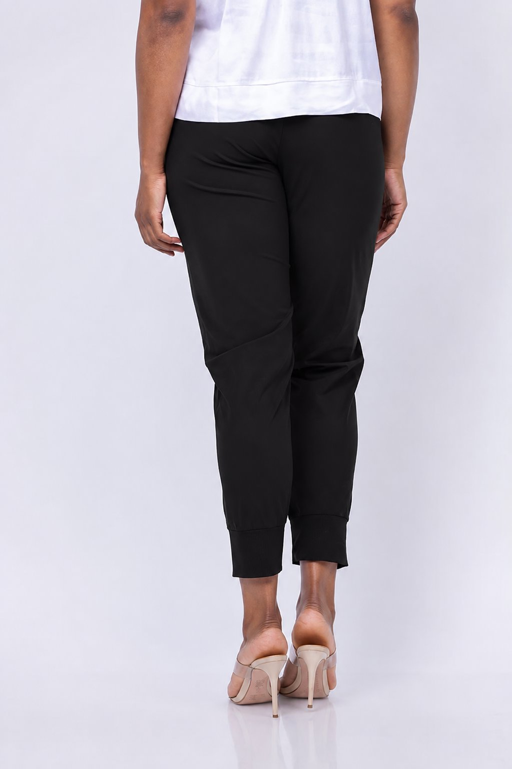 Prime Time Jogger Black Pants - Trousers Elliott Lauren 