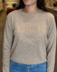 Embossed Tiger Crew Almond Rice
